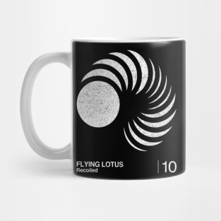 Flying Lotus / Minimalist Graphic Artwork Design Mug